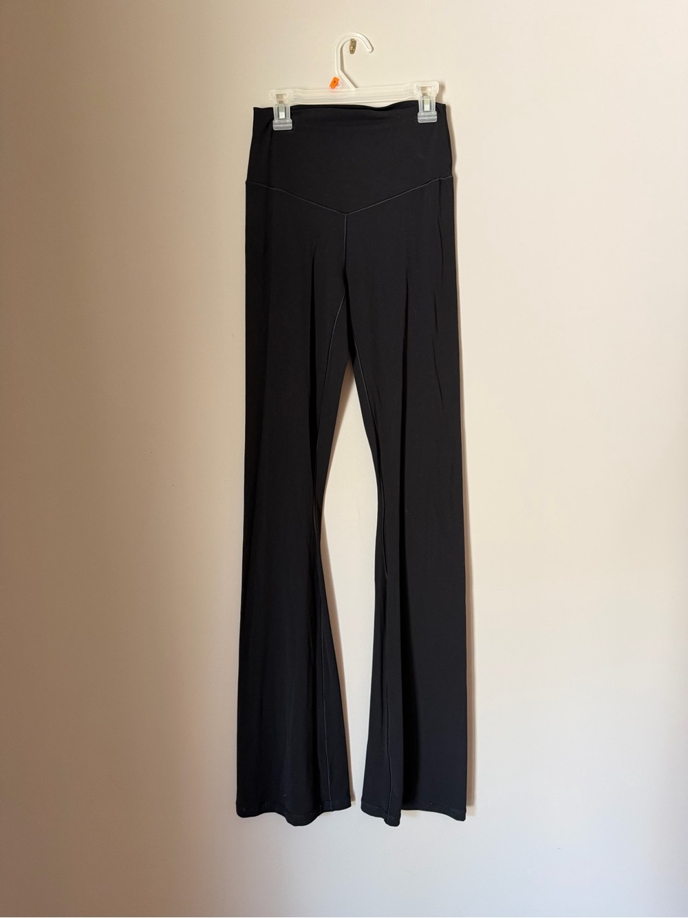 High-Rise Black Bootcut Leggings